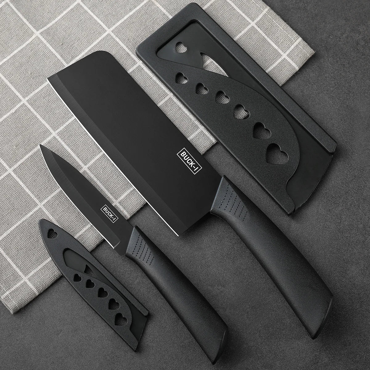 Culinova® Black Knife Set