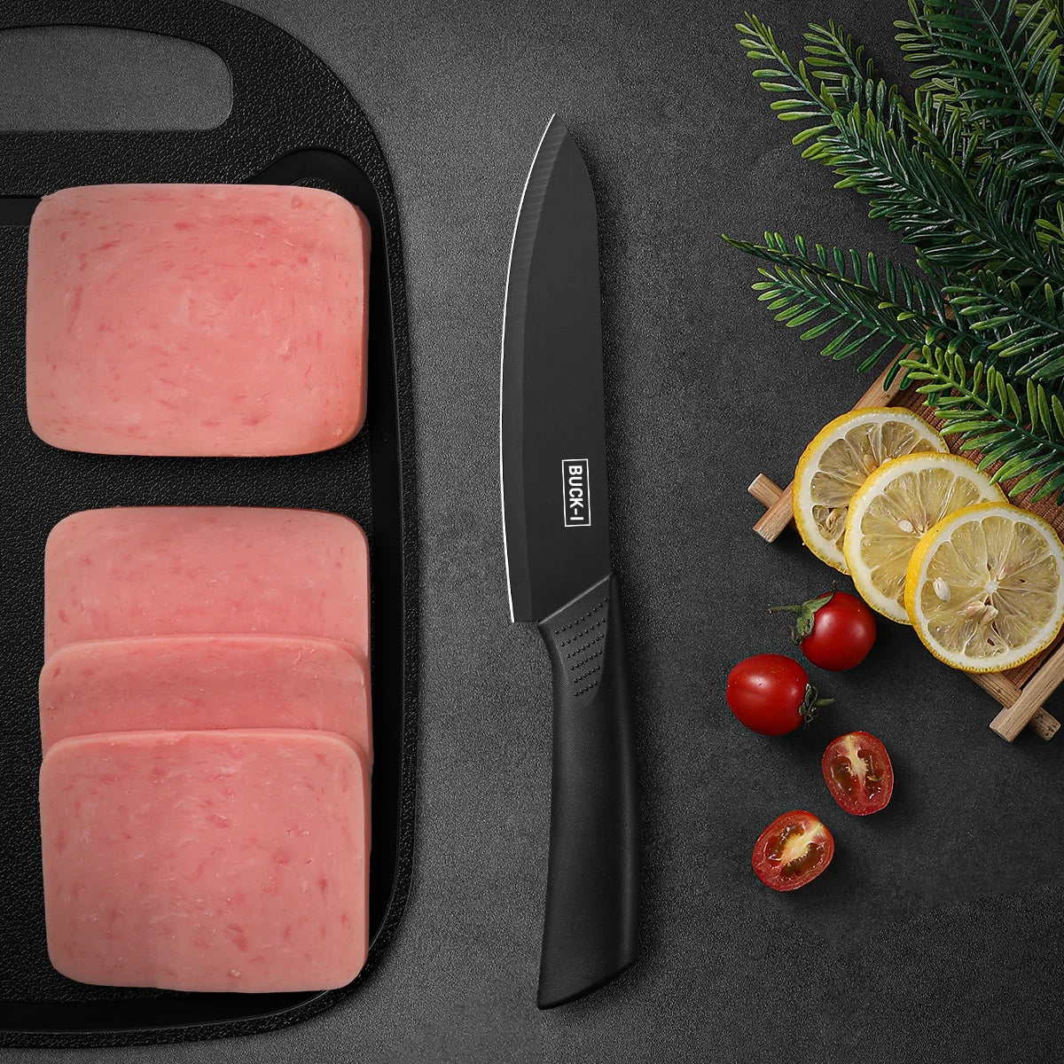 Culinova® Black Knife Set
