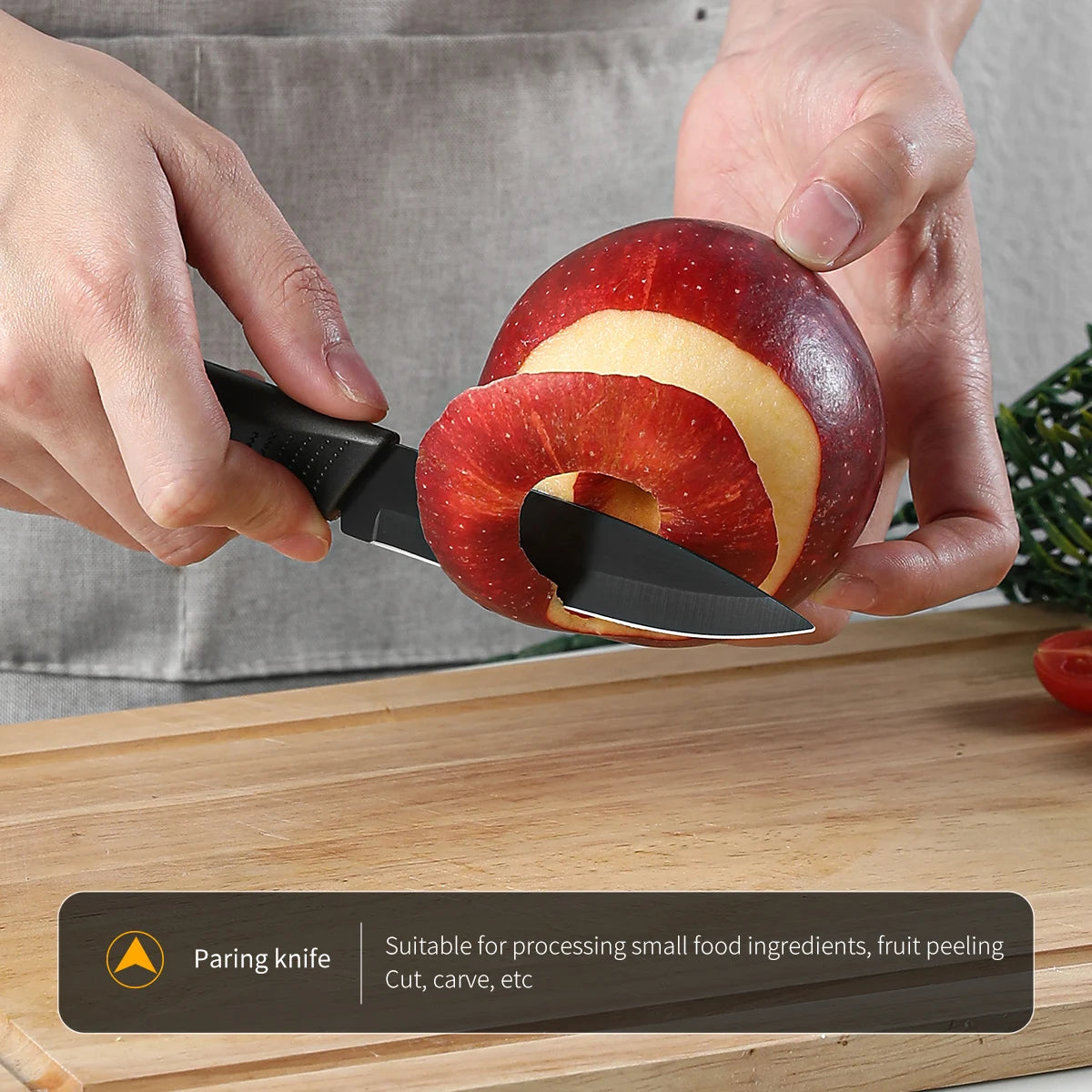 Culinova® Black Knife Set